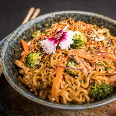 Pasta Ramen vegetariana