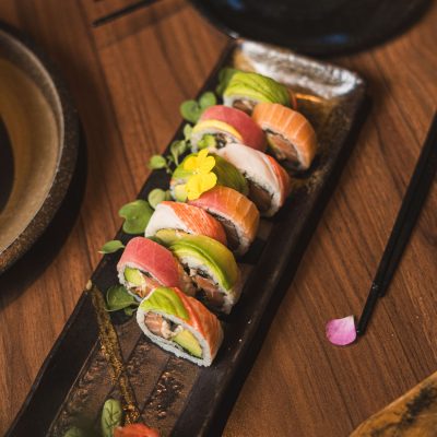 rainbow sushi